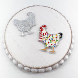 AP Acrylic Pendant CHRISTMAS CHICKENs!!! ----> CHOOSE YOUR CHICKEN!