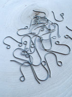 B-3 4.5mm Large Loop Stainless Steel Earring wires-----> Lots of Colors Available!