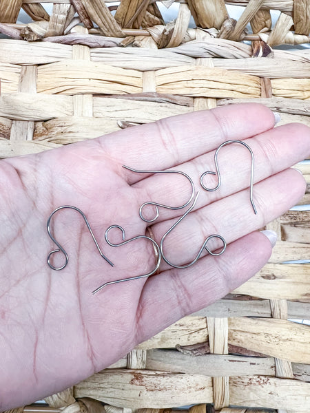 Titanium XL loop B-2 earring wires